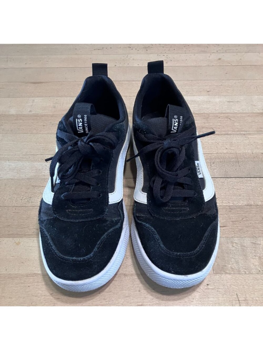 Vans Womens Range EXP Suede Skater Grunge Low Top Sneakers Size 8.5 Black AN EXC - Picture 5 of 12